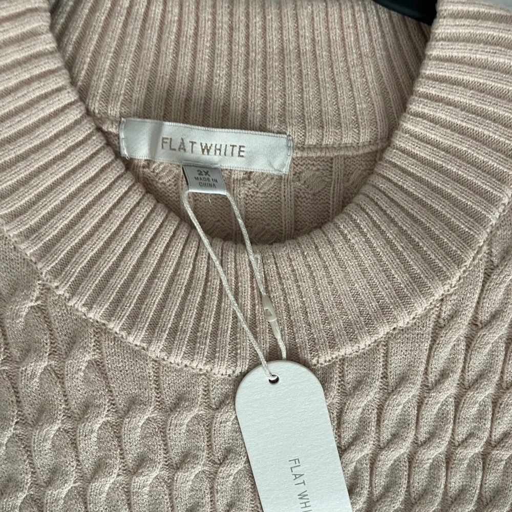 SOLD ✨✨✨NWT Sweater dress from Anthropology, 2X - Picture 4 of 5